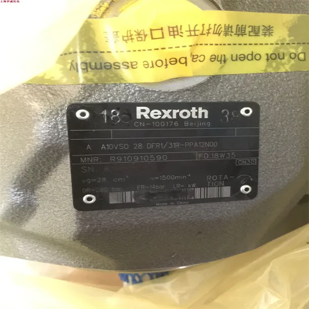 Nova bomba de êmbolo Rexroth R910910590 A10VSO 28 DFR1/31R-PPA12N00 DHL/FEDEX