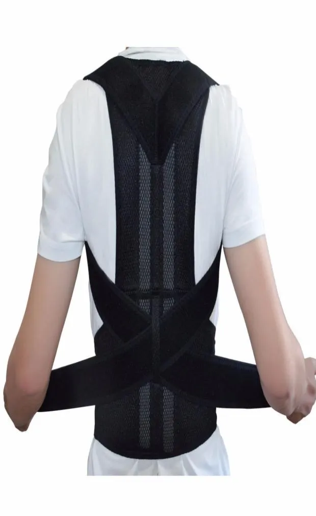 Hela Scoliosis Posture Corrector Lumbal Support Belt Round Axla Back Brace Deluxe Aftb0031912137