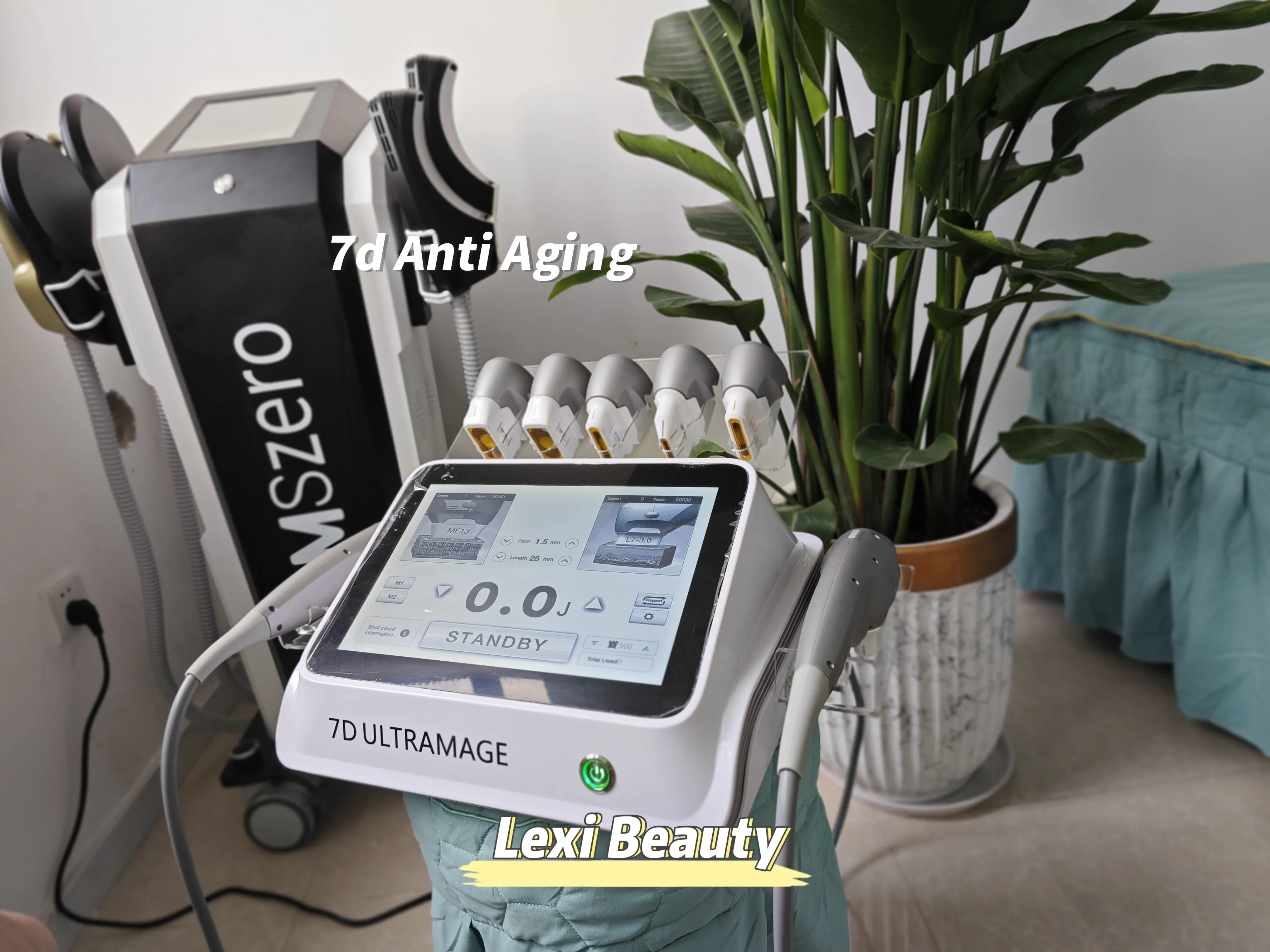 2023 Best Selling 7 Cartridges Face/body Beauty 7d Smas Machine Focused Ultrasound Wrinkle Removal