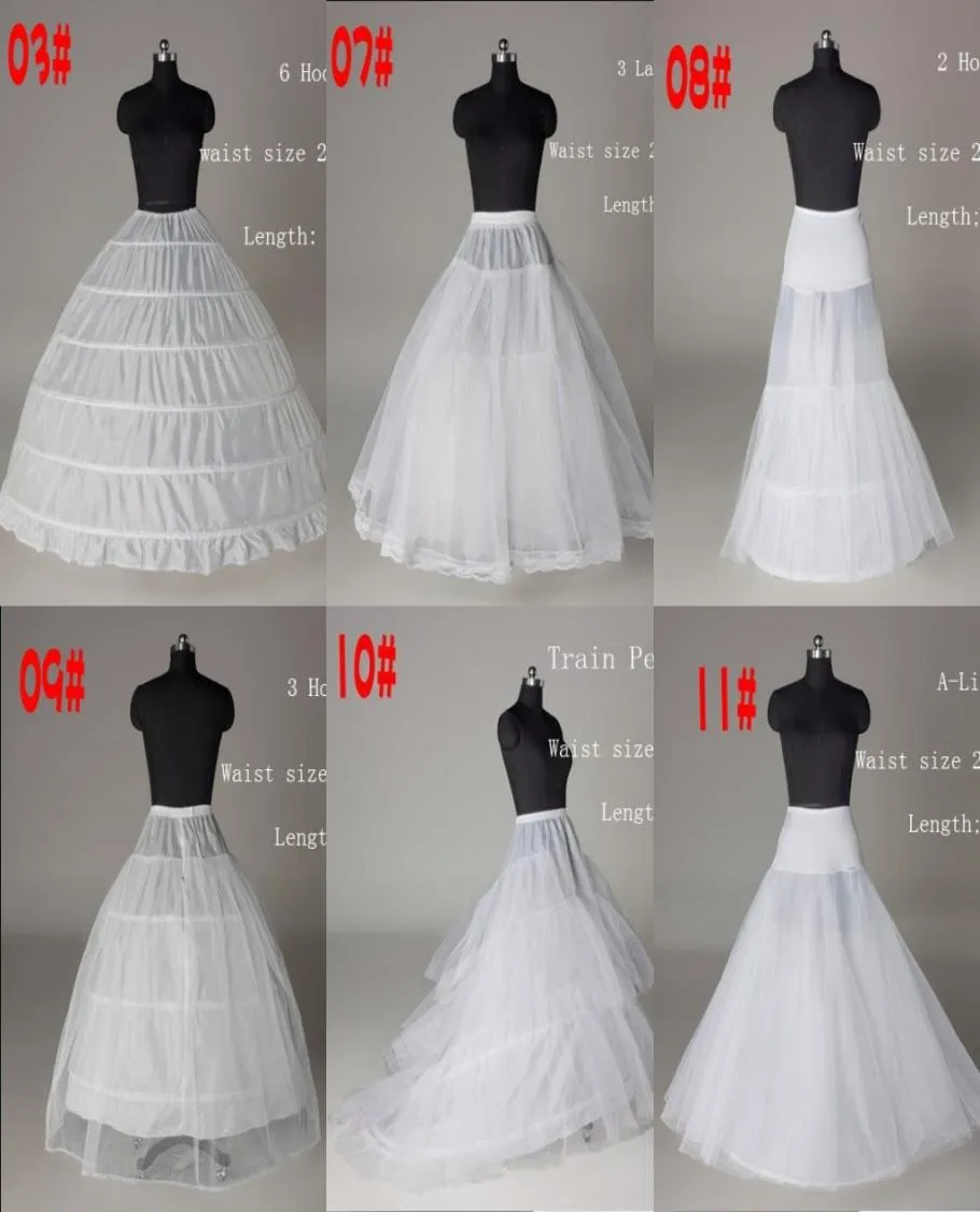 2022 Netto Petticoat Baljurk Bruiloftsjurk Zeemeermin A-lijn Crinoline Gala-avondjurk Petticoats 6 Stijl Bruidsbruiloft Accessor7078343