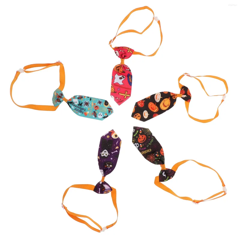 Hundehalsbänder, 5 Stück, Krawattentuch, Kürbis, Katzenhalsband, verstellbarer Hals, Dekor, Kostüm für