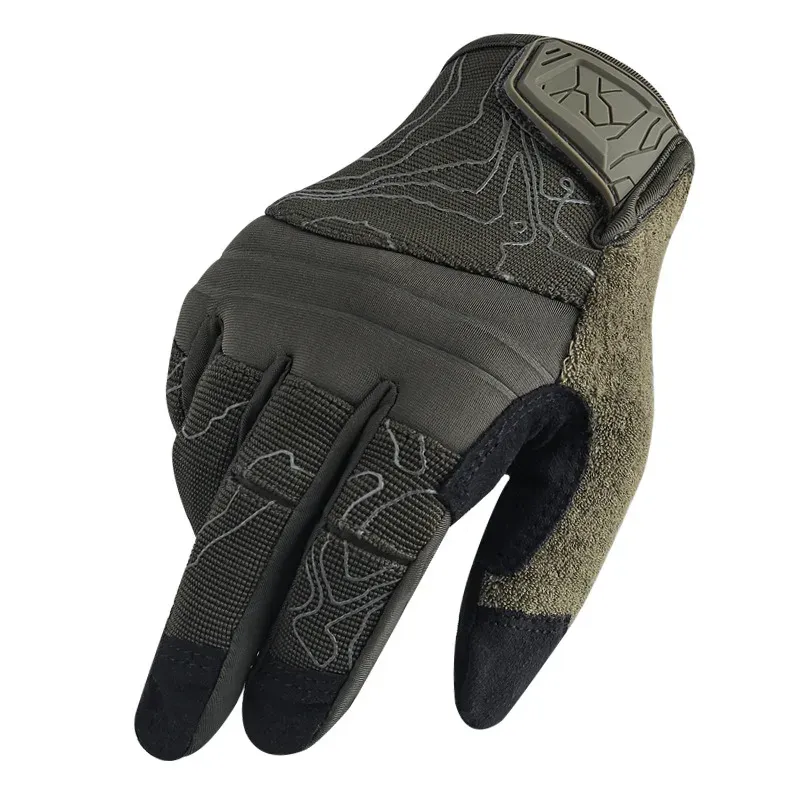 Handskar Taktiska militära handskar Full finger Antislip Outdoor Sports Riding Motorcykeljakt på paintball Airsoft Combat Shooting Gloves