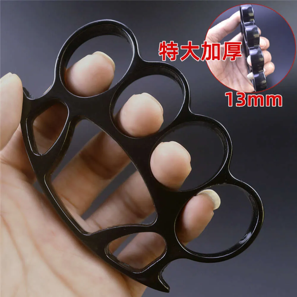 Online Real Fashion Knuckle Duurzaam Solid Gaming EDC Zelfverdediging Harde Poetsdoeken Venster Beugels Iron Fist Boxer 625218