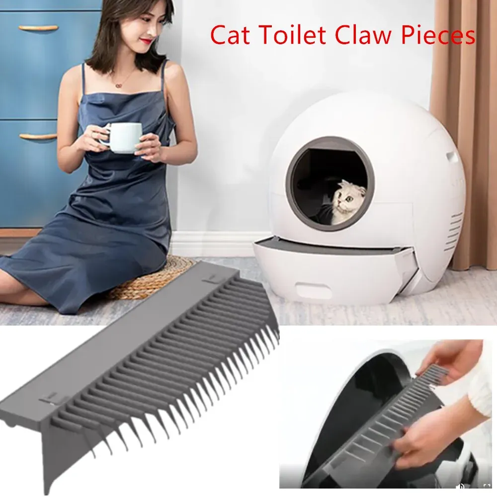 Pudełka Automatyczne kota łóżka pazurowe kota toaleta toaleta do automatycznego kota kuwetyki torba na śmieci czyszczenie zwierząt domowych części zamiennych