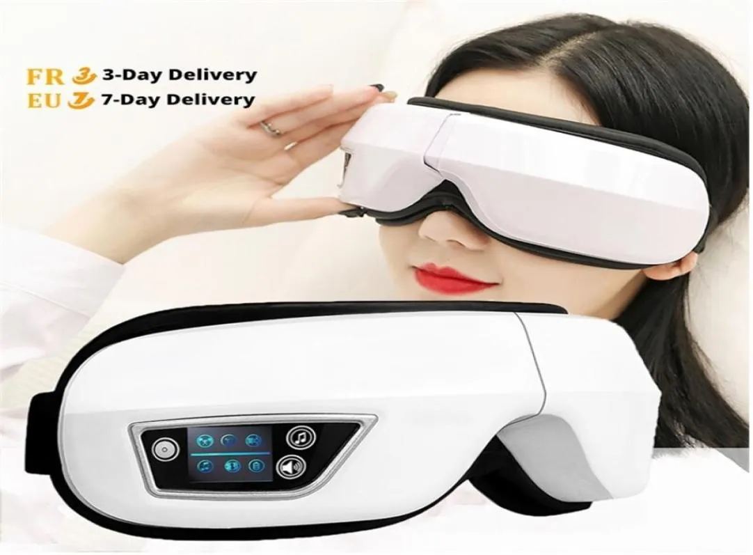 Diozo Air Pressure Eye Massager Vibration Compress S Mask Bluetooth Music疲労リリーフリラックス充電式210108304345