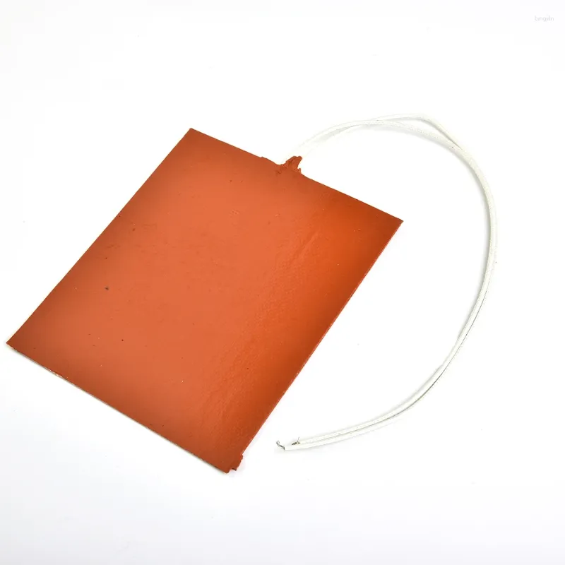 Carpets 60degree Celsius 12V 12W Silicone Heater Pad For Printer Heated Bed Heating Mat 100 120mm