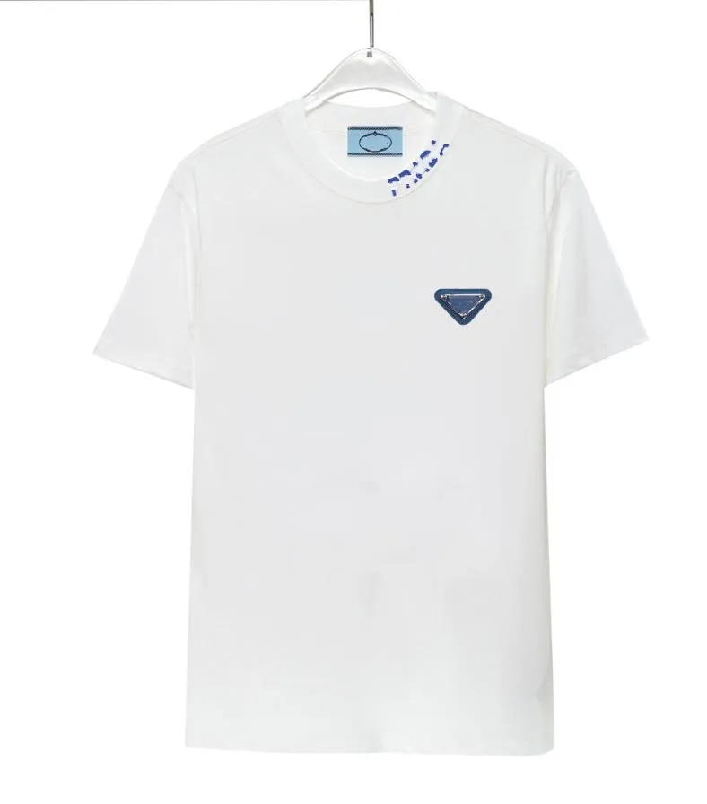 新しい高度なバージョンメンズTシャツフランストレンディレターエクロイドブラックアンドホワイトイングカップル