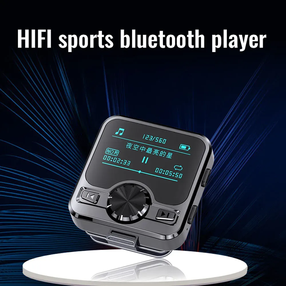 Lettore Lettore Mp3 portatile Bluetooth professionale HD Mini registratore vocale Radio FM Registratore di suoni Elettronica di consumo