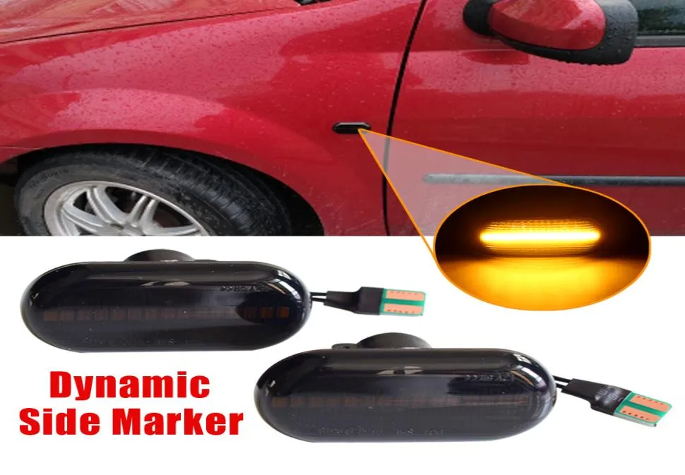 Led Dynamic Side Marker Turn Signal Lights For Dacia Duster Dokker Lodgy Renault Megane 1 Clio1 2 Kangoo Espace Smart Fortwo 4533513292