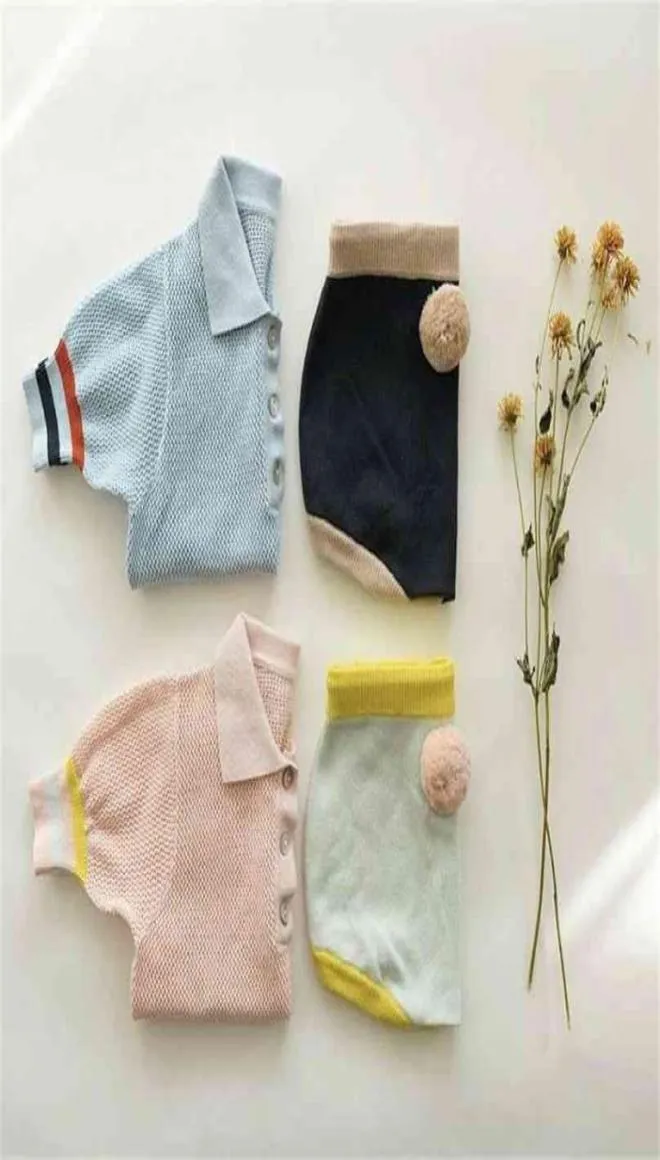 EnkeliBB – ensemble de vêtements d'été pour petites filles, joli bouffant de lapin et t-shirt à manches courtes, tenue Kawaii de marque pour enfants 2108047529902