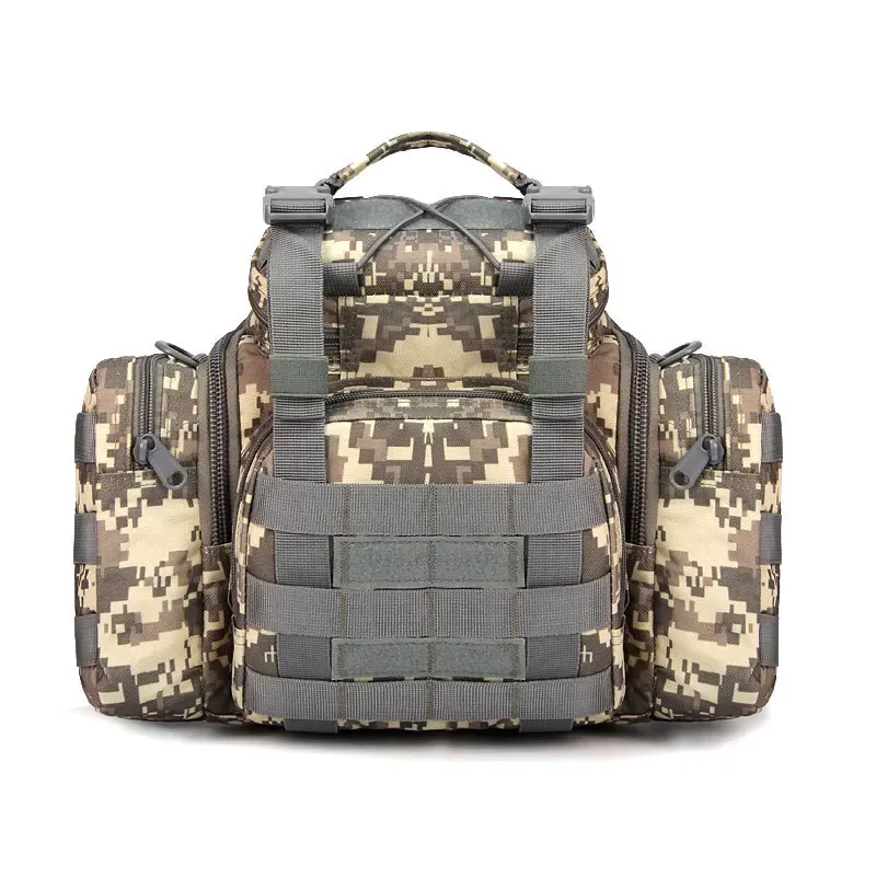 Sacs Sac de pêche militaire imperméable Pêcheur Lere Sac à épaule tactique extérieur