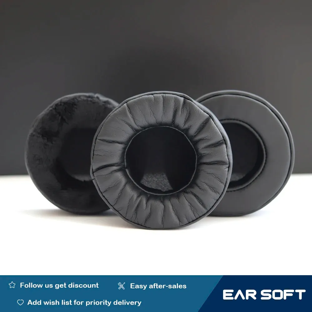 Tillbehör Earsoft ersättande öronkuddar Kuddar för Ultrasone Pro 650 Hörlurar Earphones Earmuff Case Sleeve Accessories