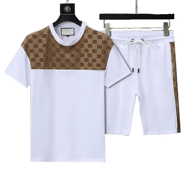 Designer Mens Designer Tracksuit Sets Jogger Sweatshirts Sport Jogging Suits Man Tracksuits Tweed Piece Set T Shirt Summer Gedrukte korte sets Men 666