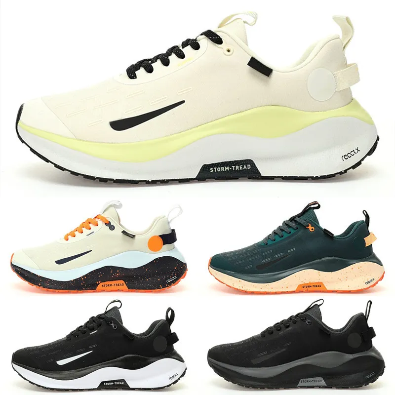 2024 React Infinity Run 4 GTX FK Homens Mulheres Correndo Tênis Invencível 4s Designer Branco Triplo Preto Laranja Trail Outdoor Sneakers Tamanho 36-45