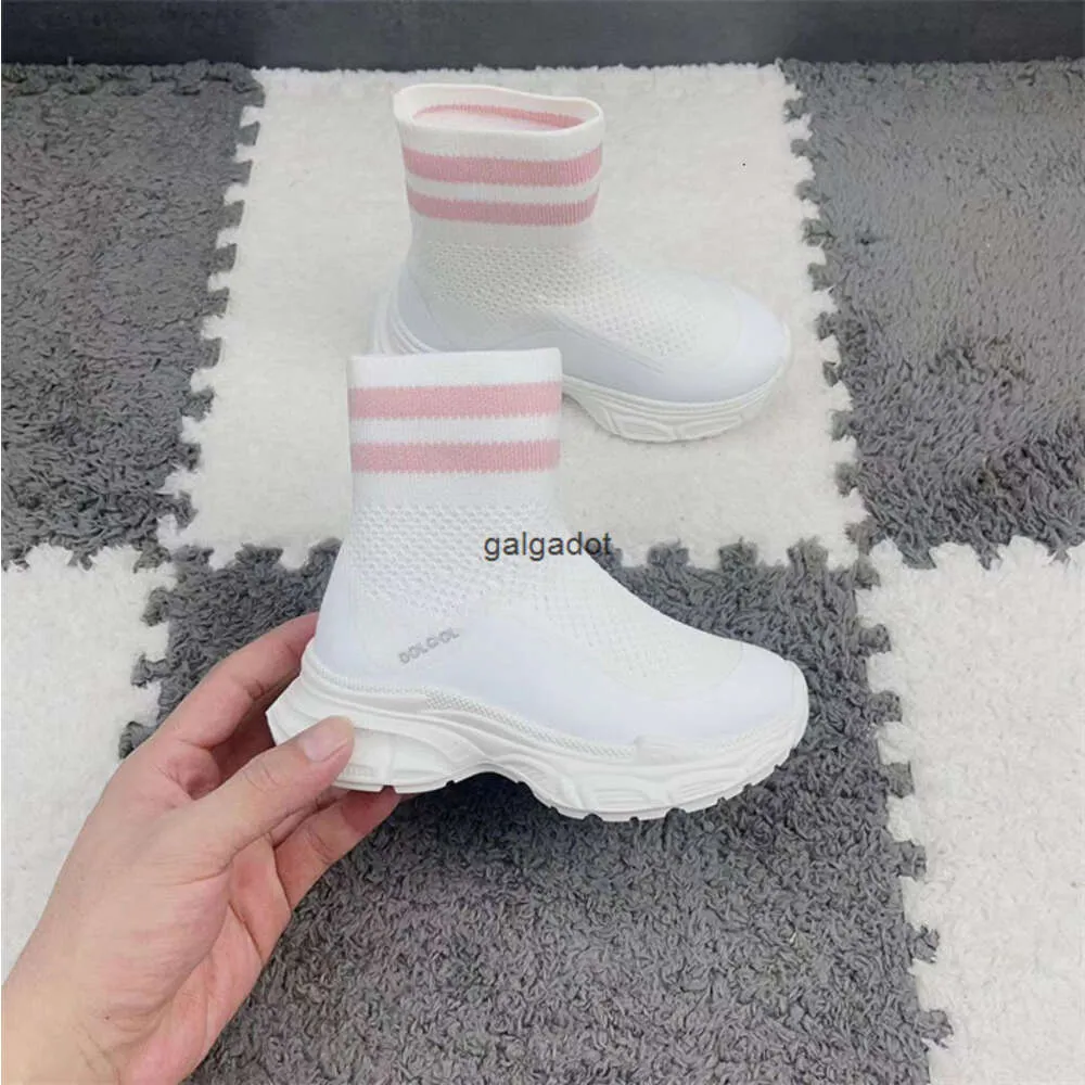 2023 Winter trend foreign trade classic shoes Fashion casual letter check full flat lace-up children's shoes size 26-35cm q14 24