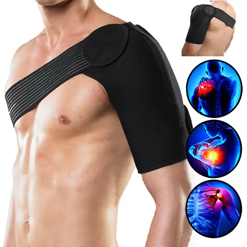 Equipment Shoulder Brace for Torn Rotator Cuff Pain Relief Arm Support Compression Sleeve Wrap Stability Recovery Shoulder Immobilizer