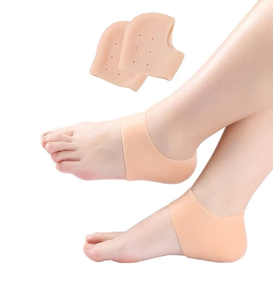 Outil de soin des pieds en Silicone, Gel hydratant, chaussettes à talons craquelés, protecteur de soins de la peau, pédicure, moniteurs de santé, masseur 3473199