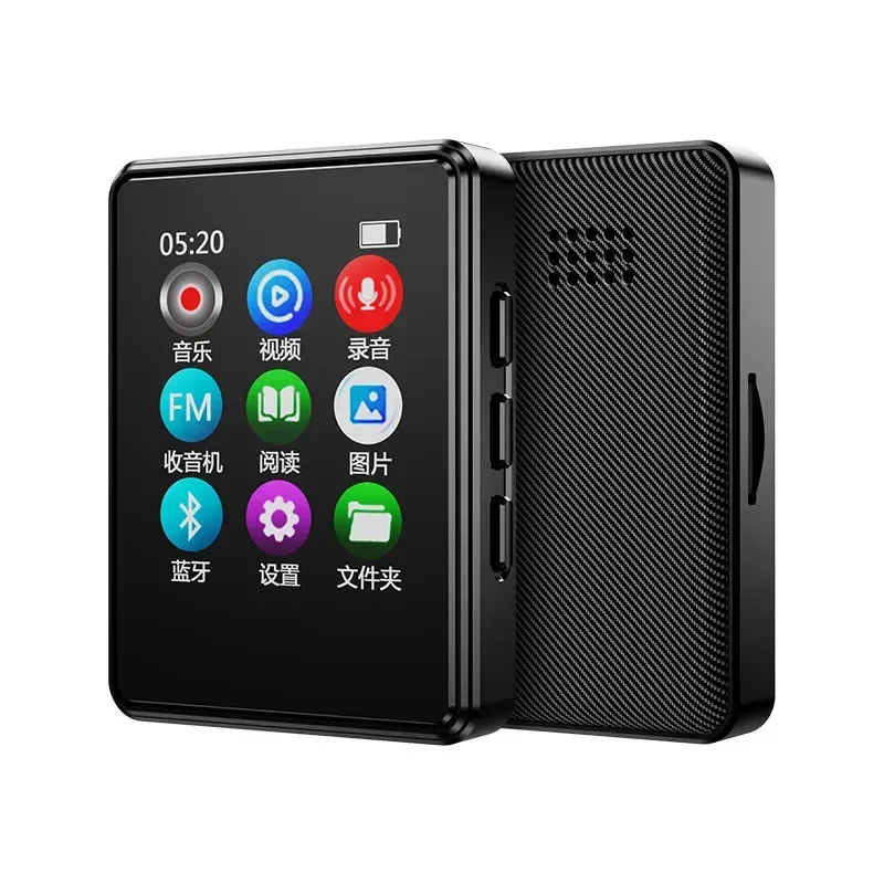 Oyuncu Touch Fullscreen Mp3 Oyuncu Bluetooth 8128GB Mini Taşınabilir Walkman Ses Kayıt Espia HiFi Öğrenci Spor MP4 Müzik Oyuncusu