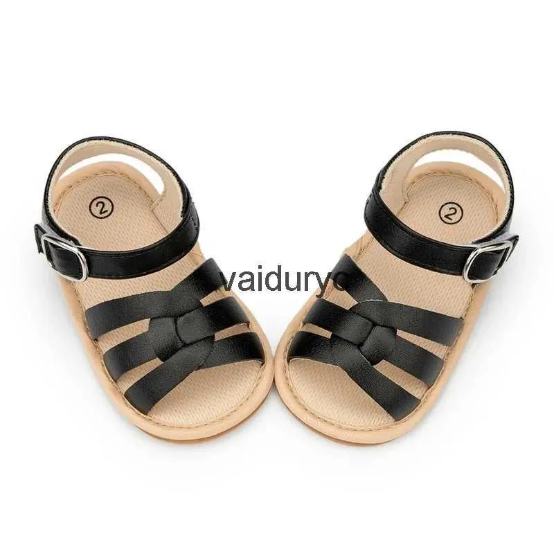 Första Walkers Summer New Baby Girl Girl Sandals Shoes Pu Anti-Slip Soft Rubber Sole Newborns Beach Infanth2422906