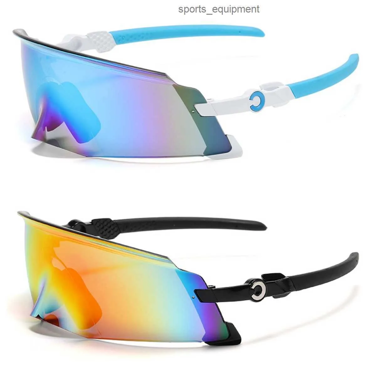 VTT Sports Lunettes de soleil de cyclisme en plein air Coupe-vent Hommes et femmes UV400 Lunettes de chêne polarisantes Vélo électrique Protection des yeux avec boîte 16WS OXUP