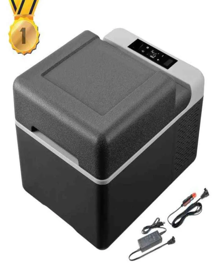 12L CAR PORTABLE CAR SLIRGERATOR MINI ZER COOLER Auto Auto Compressor Quick Releveration Home Picnic Icebox 1224V H2944190