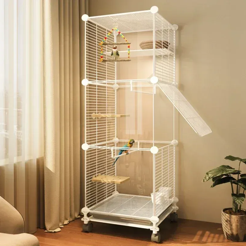 Nests Parrot Feeder Bird 케이지 커버 Budgie Backpack Decoration Bird Cages 대형 야외 카나리오 Accesorios Bird Supplies RR50BN