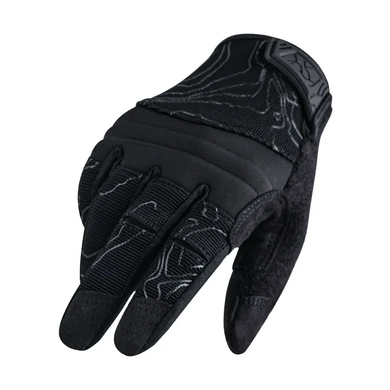 Gants Tactique Doigt Complet Gants D'articulation Durs Tir Chasse Sports De Plein Air Camping Paintball Airsoft Combat Armée Gants Militaires