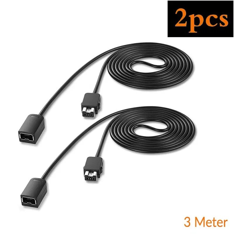 Kabel 2PCS 3M Verlängerungskabel für Nintendo NES Mini Classic Edition Wii Controller -Kabel