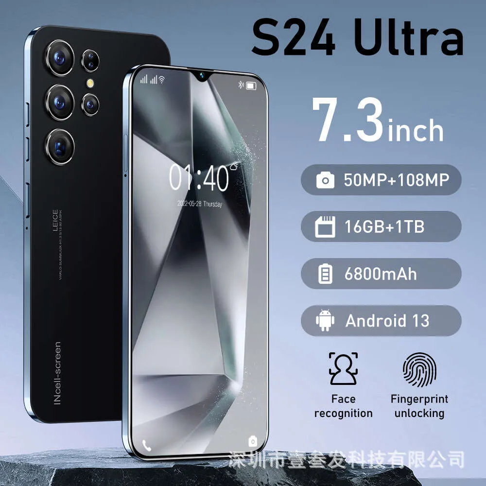 S24 Ultra Cross-Border Bestseller (1+16G) 6,5-tums 3G allt-i-ett-maskin, ny smartphone-fabrik för utrikeshandel
