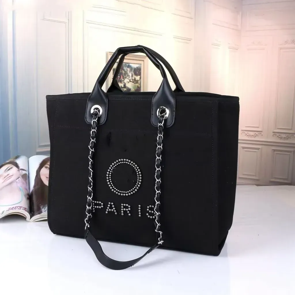 Sac de créateur de luxe pour femmes de haute qualité de marque de mode 2 pièces sac à main fourre-tout de grande capacité pour canal femmes tendances marque designer épaule shopping