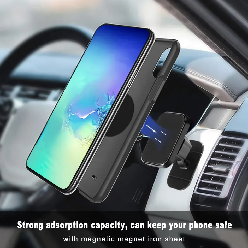 Magnetic Car Holder for GPS Air Vent Dashboard Strong Magnetic Stand Phone 360 Rotated Car Mount for Universal Cellphones Auto Accessories in Flat Package