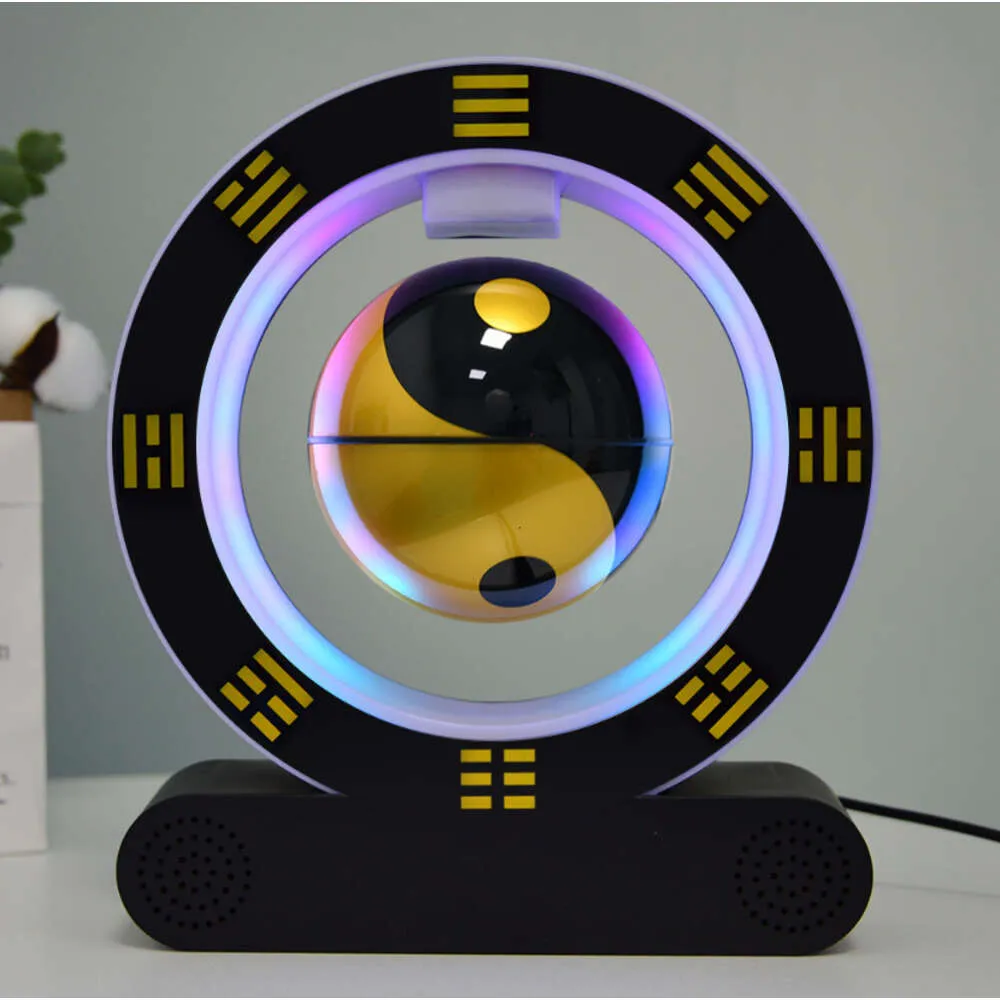 Magnetic Levitation Bagua Tai Chi Ball Creative Gift Foyer, Living Room, Study, Office Desk Ornament