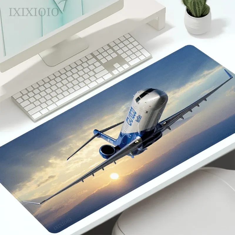 Pads Airplane Flying in the Sky Mouse Pad Gamer XL New Home Mousepad XXL Mechanical Keyboard Pad Computer Desktop Mouse Pad