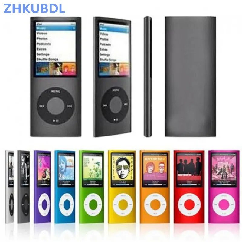 Player Zhkubdl 1,8 pollici MP3 Player 16GB 32GB Musica suonare con FM Radio Video Player Ebook Player MP3 con memoria incorporata