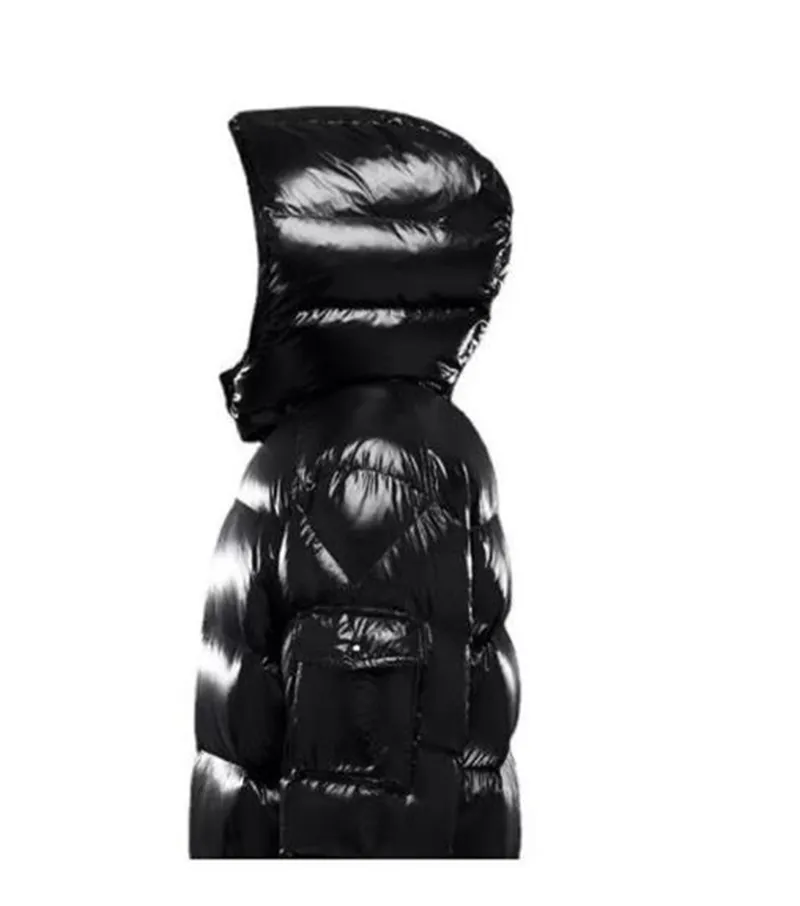 Men Designer Maya NFC Arm Scan Round Zipper Grey Interior Winter Warm Windproof Down Jacket S-5XL Asian Size Couple_voghion.com