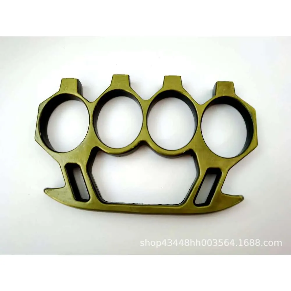Högkvalitativ 100% sportutrustning Knuckle Iron Fist Knuckleduster Boxing Survival Tool Portable Factory Window Erents Design 763349