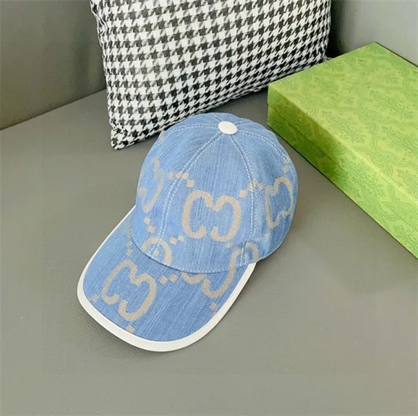 Luxurys Desingers Letter G Baseball Cap Woman Caps Manempty broderi Sun Hatts Fashion Leisure Design Block Hat 24 färger broderad tvättad solskyddsmedel Pretty G012