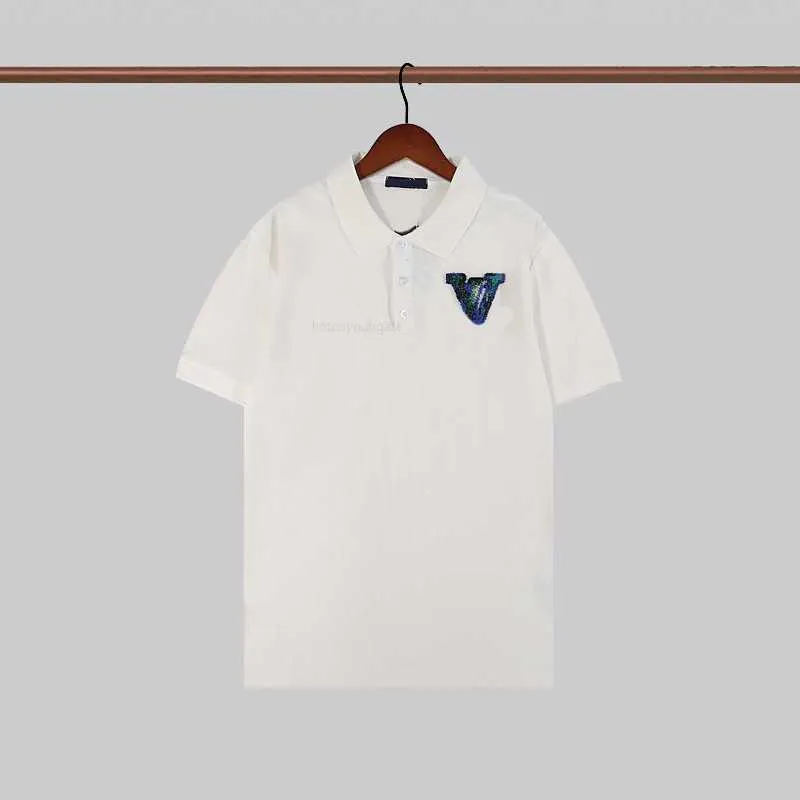 2024 High-end Mens Designer Wygodne oddychanie odporne na zmarszczki Business Casual Polo Ojciec Projektowanie odzieży T-shirt koszulka polo