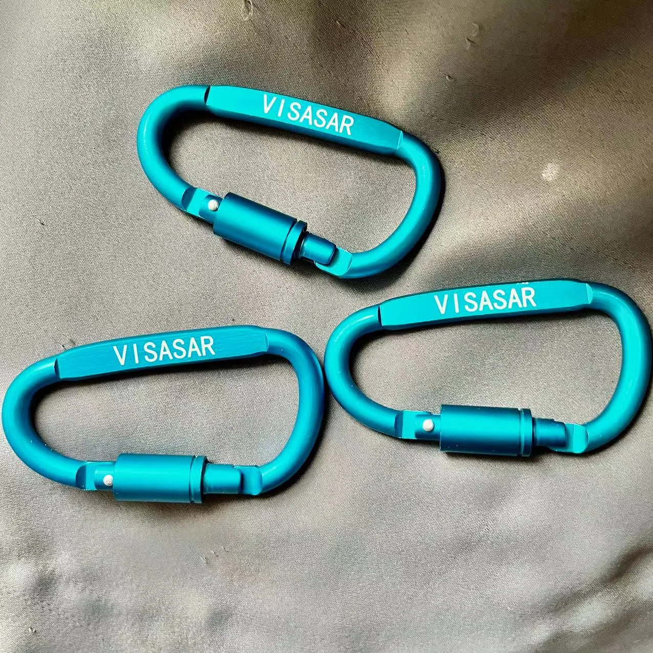 VISASAR Stainless steels metal hook garden metal hardware,namely,carabiners of metal