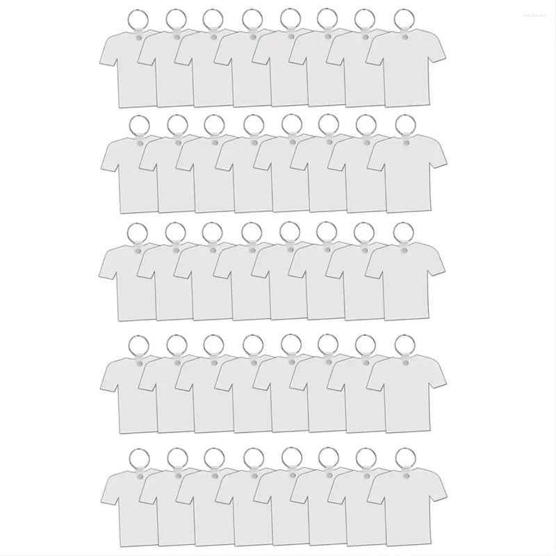 Bottiglie di stoccaggio Confezione da 40 portachiavi per sublimazione, portachiavi da calcio a doppia faccia in MDF con trasferimento di calore, sfuso A