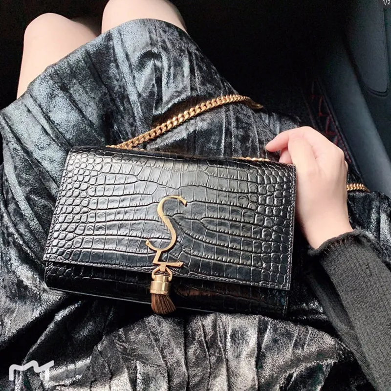 luxury handbag designer crossbody modern chain shoulder bag for women genuine leather female fashion Classic tassel style flap bag lady cross body bag designer bags
