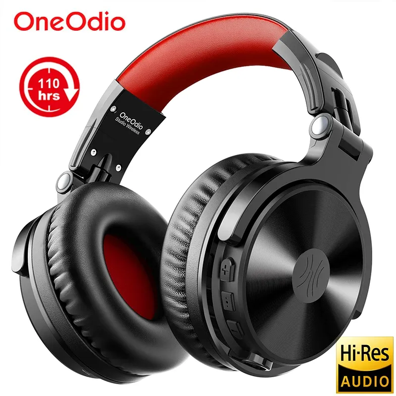 Słuchawki Oneodio 110H bezprzewodowe zestaw słuchawkowy Bluetooth 5.2 + przewodowe słuchawki do gier 2 w 1 z mikrofonem na PC PS4 Call Center Skype