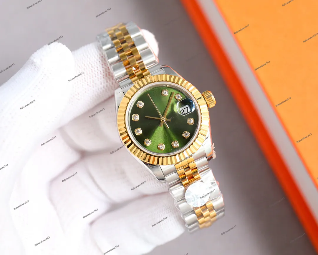 2024 NY LOG 28mm Inner Diamond Edition med 316i Rostfritt stål Swiss Importerat ETA2671 Mirror Scratch Resistant Sapphires Strap Models Folding Fly Clasp