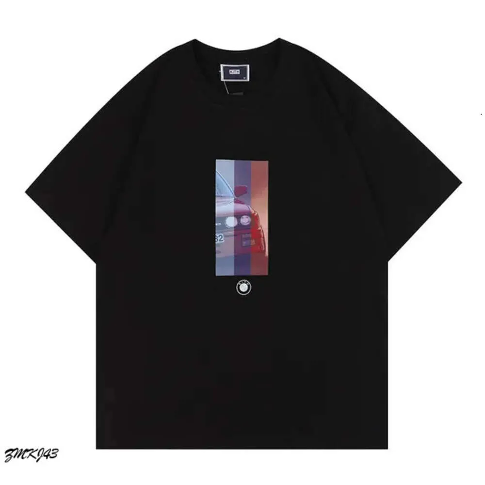 Designer Kith Camiseta Manga Curta Luxo Grande Marca Rap Clássico Hip Hop Masculino Cantor Wrld Tokyo Shibuya Retro Street Fashion Brand T-Sh 3411