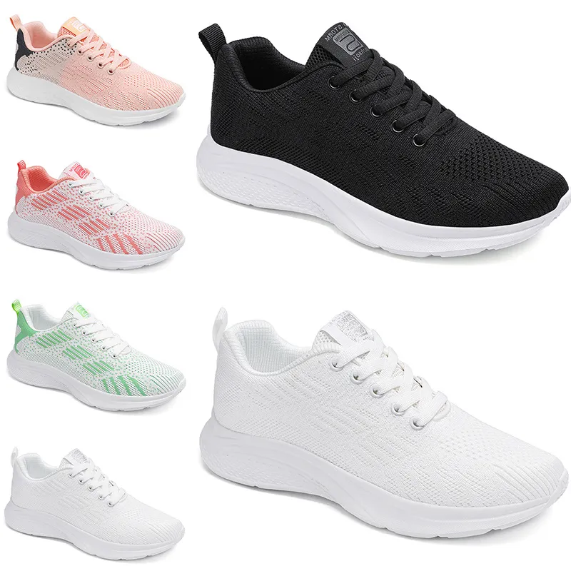 Chaussures de sport noir blanc vert clair rose jogging marche respirant bas doux Multi baskets pour hommes baskets d'extérieur discount GAI