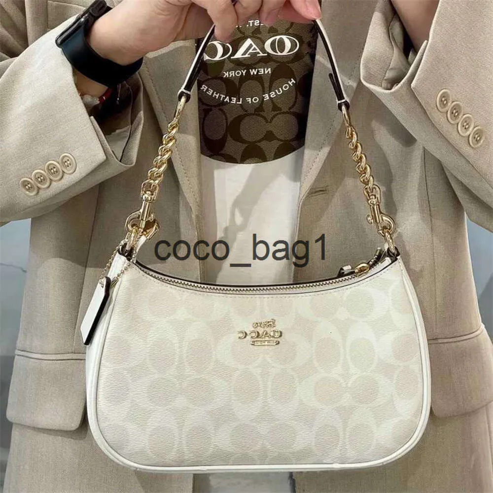 2024 NEW TERI Womens One One Loster Intranm Bag Glacier White Coated Flower Chaincode 2478