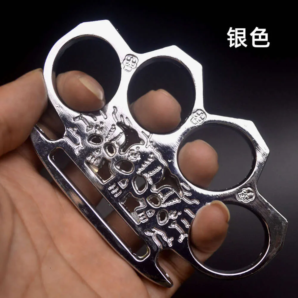 Ontwerp Mode Outdooruitrusting Gemakkelijk te gebruiken Reizen Gaming Survival Tool EDC Harde sleutelhanger Ring Iron Fist Groothandel Gereedschap Knuckleduster Presse-papier 254969