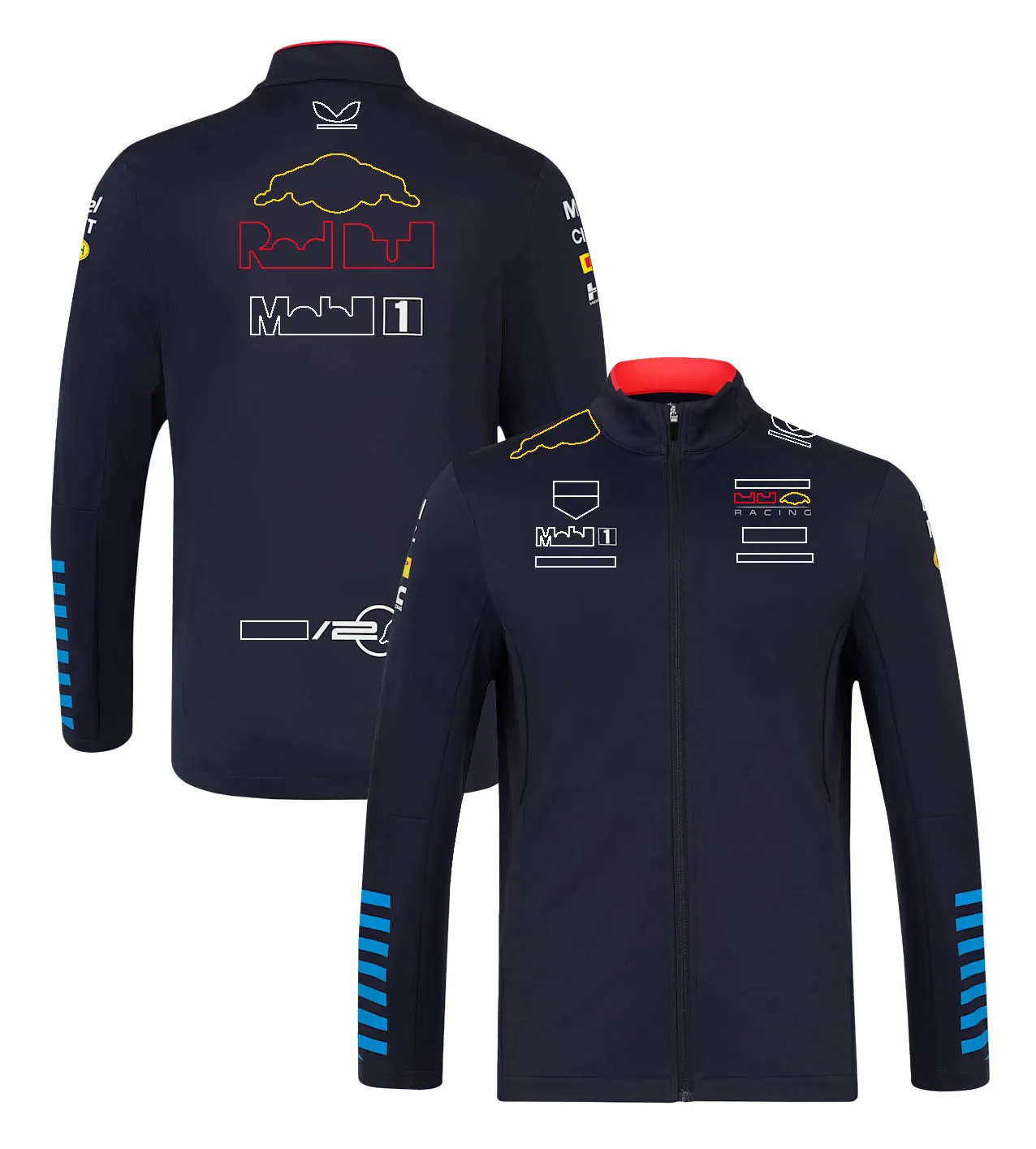 Equipo de Fórmula Uno F1 2024, jersey con capucha de nueva temporada, abrigo deportivo cálido, traje de carreras