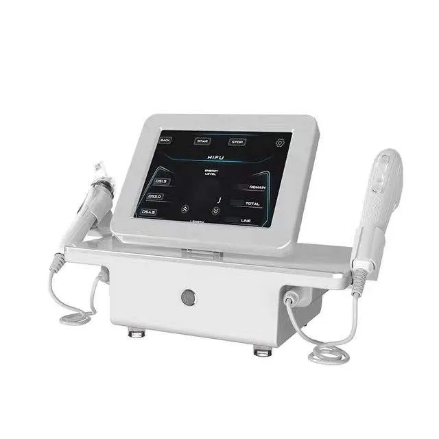 Machine Hifu pour Lifting du visage, raffermissement de la peau, cartouches Hifu 7D, micro-aiguilles fractionnées Rf