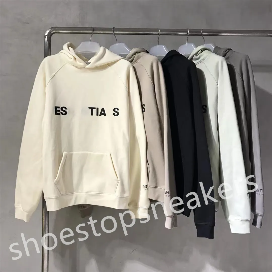 Neutral hoodie män kvinnor hoody högkvalitativ brev tryckt kläder huvtröja kläder trackover o-hals långärmad hoodies överdimensionerade streetwear svart storlek s-xl